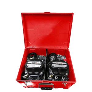 Mode Manual Hand Lifting Chain Block Hoist 2 Pieces 1TON 2200LBS Capacity with 30ft. Chain¡