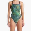 Arena Womens Arena Performance Women's Energy Booster Back Training Swimsuit Ladies Bathing Suit, M/L