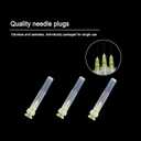 PENACUL 30 Ga 8mm 5/16 Inch Luer Lock Lab Supplies,Industrial Dispensing Accessories,Pack of 100(30g-8mm)
