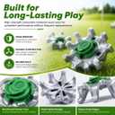 Golf Spikes Replacement 50Pcs Cleats with Wrench, Compatible with Golf Shoes