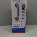 TAILI Grab Bars for Bathtubs and Showers 2 Pack Suction Grab Bar, Heavy Duty Shower Handle Removable Bath Handrails for Seniors and Elderly, Bathroom Safety Grip No Drilling Waterproof,Grey (16.8", Gray)