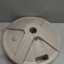 US Weight Durable 50 Pound Fillable Umbrella Base Designed to be Used with a Patio Table