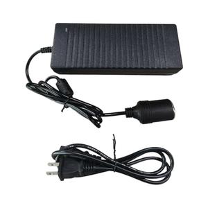 120W AC to DC Converter, 100-240V to DC 12V 10A Cigarette Lighter Socket, Wall Plug Socket Power Supply Adapter, Universal for Car Fan, Inflator Pump, Refrigerator, Vacuum Cleaner (2-pin)