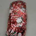 50 Ft Christmas Tinsel Garland Christmas Decorations with Snowman Candy Cane Red Metallic Christmas Garlands for Tree Decor Indoor Outdoor Christmas Party Decorations Home Mantle Fireplace