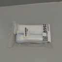 TIANHOO Remote Controller for Wii & Wii U, with Silicone Case and Wrist Strap, 2 pack (White)