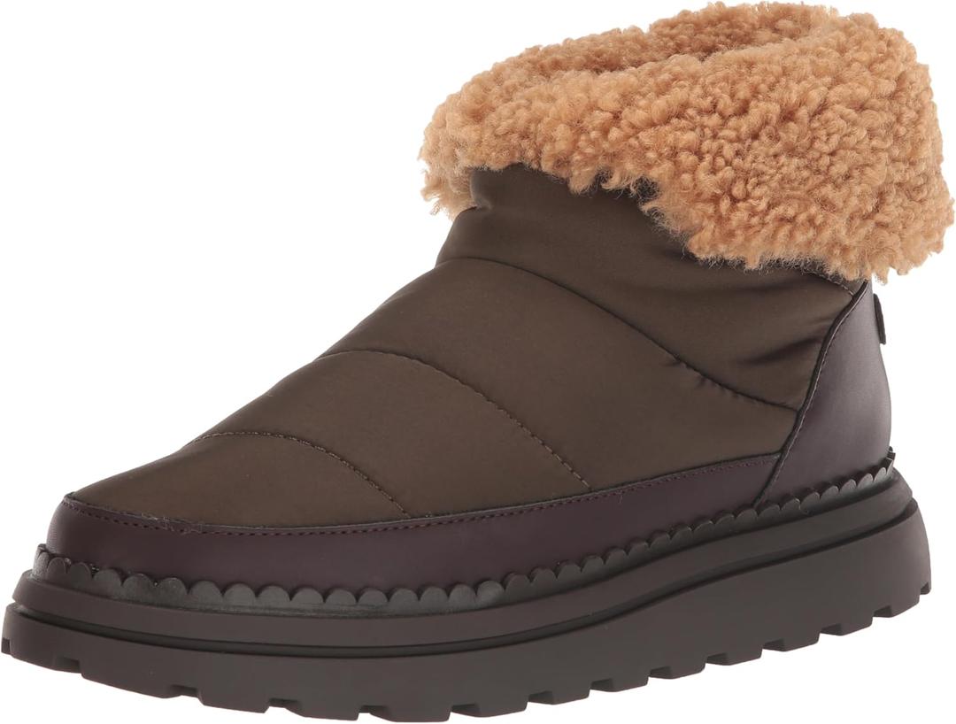 Sam Edelman Women's Ozie Shearling Bootie (Brown)