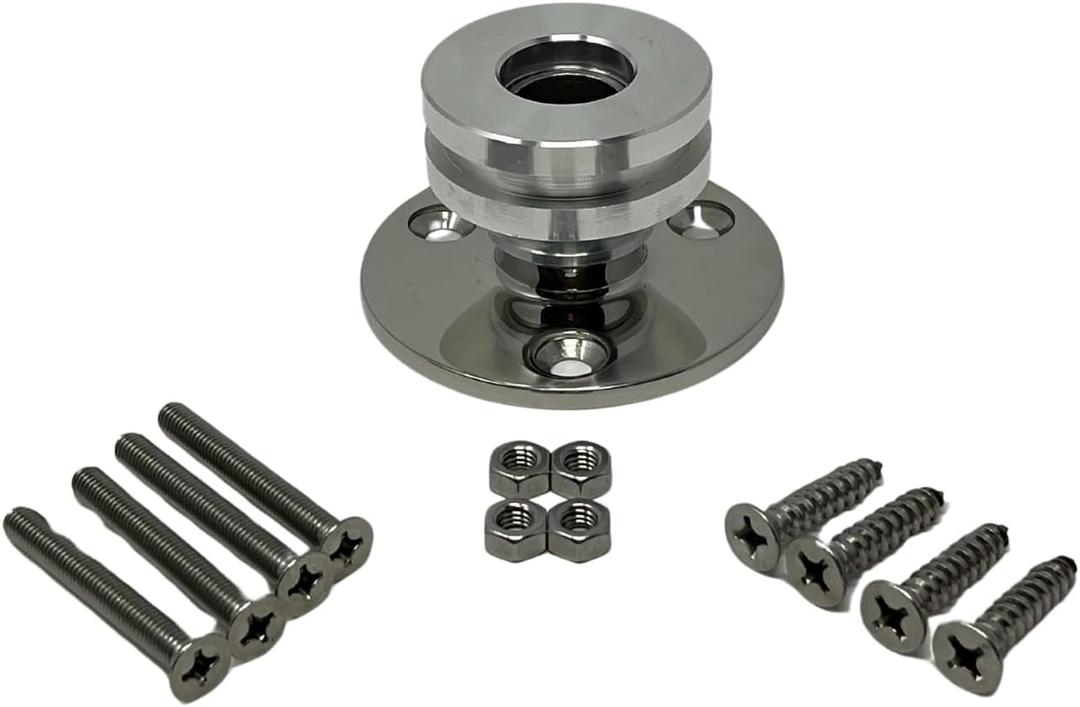 LocMarine Marine-Grade Fixed Mount for Starlink Mini Flat Dish Base for Boats, Yachts, Sailboats & Trawlers (LM-SMINI-FX)