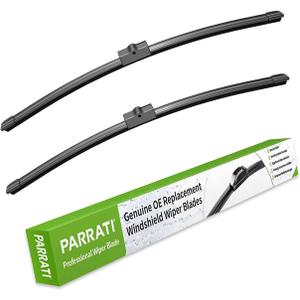PARRATI® 24 Inch & 24 inch of High Performance Premium All-Season Automotive Replacement Windshield Wiper Blades, Easy DIY Install & Superior Road Visibility, Durable Stable And Quiet (Set of 2)Amazon's Choice