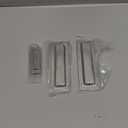 Pocket Door Handles and Edge Pull Brushed Nickel, 6 Inch Handles Hardware Latch, Recessed Finger Flush Pulls, for Closet, Sliding, Barn Door