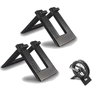 YehVeh 2 Pack Kids Balance Bike Parking Rack Stand Foldable Kickstand Holder for No Pedal Training Bicycle Scooter 8‘’ 9‘’ 10‘’ 12 Inch Bikes Storage Organizer Indoor Outdoor Garage