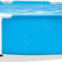 INTEX 28205EH Metal Frame Above Ground Swimming Pool: 8ft x 20in  Puncture-Resistant Material  Easy Assemble  Rust Resistant  483 Gallon Capacity