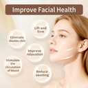 2 x Lymphatic Contour Face Brush - Our Contour Face Brush for Lymphatic Drainage is expertly Designed to Reduce Puffiness and Awaken Your skin's Natural Radiance (Coffee Brown)