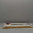 DIY Solid Wood Frame for 20x24 Canvas Painting, 2.4" Wide Gold Ornate, Vertical or Horizontal Display for Home Office Wall Decor (Empty, No Plexiglass & Backing Board)