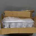 Prestee 100 Pack Clear Plastic Champagne Flutes - 4.5 oz Durable Disposable Champagne Glasses for Parties, Weddings, Toasting and Large Celebrations - Elegant Wine Glasses Stemware for Easy Cleanup