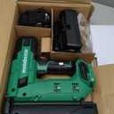 Metabo HPT 18V MultiVolt Compact Cordless Brad Nailer Kit, 18 Gauge Nailer with Power Tool 2.0Ah Lithium Ion Battery, Drives 5/8" to 2" Brad Nails, 700 per Charge, NT1850DG