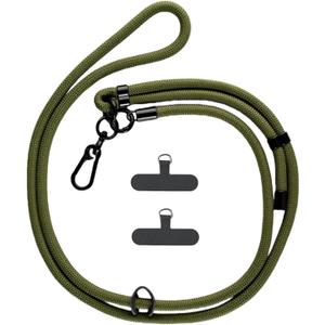 Cell Phone Lanyard with 2 Tabs, Universal Adjustable Neck Strap, Anti Theft Phone Crossbody Strap for Outdoor