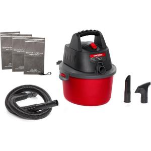 CRAFTSMAN CMXEVBE17250 2.5 Gallon 2.5 Peak HP Wet Dry Shop Vacuum Bundle