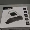 320W UV LED Nail Lamp, Professional UV Nail Dryer Light for Gel Nails with 72 Beads, Fast Curing Gel Polish Lamp Auto Sensor 4 Timer Setting Portable Nail Art Drying Tools for Fingernail/Toenail