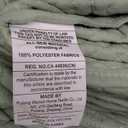 Blanket , Size 106×96in, color Green