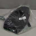 Nomad Motorcycle Tool BagUniversal Handlebar PouchWaterproof Cruiser Biker Roll Bag Front Fork or Saddlebag Storage (Black)