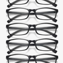 Gaoye Professional Reading Glasses for All Day - Computer Readers with Blue Light Protection - Value Pack