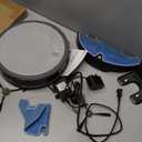 Lefant M310 Ultra Robot Vacuum and Mop, 6000Pa Suction-Slim Robotic Cleaner with ToF LiDAR Navigation, Accurate Obstacle Avoidance, WiFi/App/Alexa Control, 170min Runtime, for Pet Hair and Home (Gray)