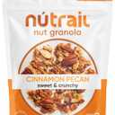 NuTrail Nut Granola Cereal, Cinnamon Pecan, No Sugar Added, Gluten Free, Grain Free, Keto, Low Carb, Healthy Breakfast 8 oz. 1 Count Best By: 08/19/25