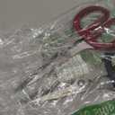 KitchenAid Multipurpose Shear Set, Versatile Scissors with Nutcracker, Bottle Opener, Ergonomic Handles with Protective Blade Covers, 2 Piece (Black/Red)