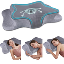Cervical Neck Pillow for Pain Relief Sleeping, Contour Memory Foam Pillows, Ergonomic Side Sleeper Pillows for Adults, Cooling Orthopedic Neck Support Pillow for Back Stomach Sleepers