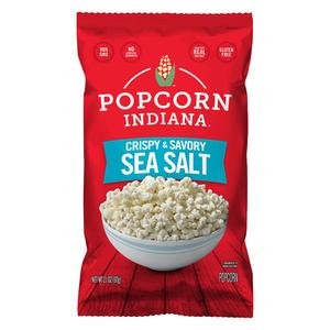 Popcorn, Indiana Sea Salt Popcorn, 2.1 Oz (Pack of 6), Best By: December 30, 2026