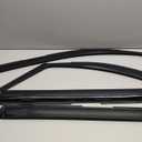 Window Visor Compatible with, 4PC Rain Guard Side Window Vent Deflectors Tape-On Mugen Style, 2007 2008 2009 2010 2011 2012 2013