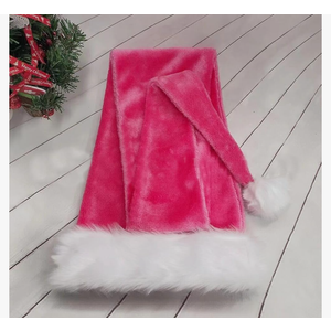 Long Santa Hat 5 Feet Deluxe Christmas Hat for Adults Unisex New Year Festive Party Christmas Supplies