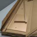 Sintuff Adjustable Cloth Display Stand 48-72 Inches Single Garment Rack Metal Costumer T Shirt Display for Thrift Shop Vendors Retail Store(Gold)