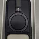 for iPhone 17 Pro Case Leather | iPhone 17 Pro Leather Case with Stand | Compatible with MagSafe with Magnetic Ring Grip Holder (Blue, IP17 Pro-6.3inch)