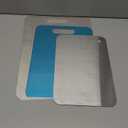 Titanium Cutting Board Set of 3, 100% Pure Titanium Chopping Board for Kitchen, Hygiene & Durability Double Sided Cutting Board, Non toxic 3Pcs Chopping Board, Dishwasher Safe (S+M+L)