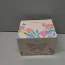 Pretty Comy Jewelry Box for Girls & Women, 3-Layer PU Leather Jewelry Organizer with Mirror, Travel Jewelry Case for Earrings, Rings, Necklaces, Christmas Birthday Gift for Girl & Women