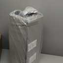 Pamo Babe Travel Crib Lightweight Playpen Baby Playard with Bassinet Portable Mini Playard (Black)