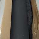 Hallway 10ft Runner Rug Non Slip, Water Absorbent Laundry Mat Black Kitchen Mat Sink Rug, Rubber Backed Indoor Entryway Rug Runner (2'4" x 10' (Rectangular)