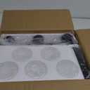 5-Light Black Bathroom Vanity Light, Modern Vanity Lighting Fixture for Bathroom, 31" Matte Light Fixture, Wall Sconces with Clear Glass Shade, Black Bathroom Wall Light Over Mirror