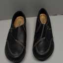 Clarks womens Ashland Lane Q Slip On Loafer, Black, 10 X-Wide US