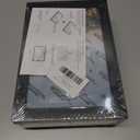 OMISHE 6 Pack 5.5x8.5 Picture Frame Black for Wall Hanging or Tabletop, 5.5 x 8.5 Frame Composite Wood Wall Gallery Photo Frame, Black