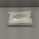 AIDUOMAER White Sheer Curtains 92 Inch Length 2 Panels, Light Filtering Rod Pocket & Clip Ring Compatible Drapes, Privacy Sheers for Bedroom, Living Room & Dining Room, Each Panel 50" W x 92" L