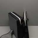 Booster Seat for Kitchen Chair, Toddler Booster Seat for Dining Table with Backrest and Safety Buckles, Portable Non-Slip Bottom Toddler Booster seat for Table (Gray Black)