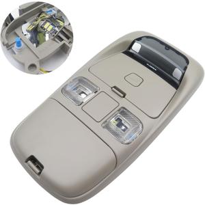 Overhead Console Dome Map Led Reading Light Lamp Compatible with Dodge Ram FITS Years 1999-2001 Ram 1500, 2500, 3500 and Year 2002 Ram 2500 & 3500 Replaces SN96TL2AA