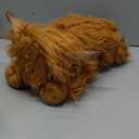 Cuckool Highland Cow Stuffed Animals, Adorable Fluffy Plush Stuffed Animal Highland Cattle, Cute Soft Plushie Highland Cow Toys for Kids Adults & Children Boys Girls Gifts, 15 Inches