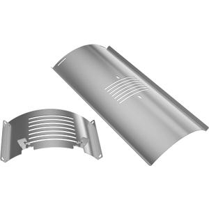 Flame Broiler Main Plate and Slider for Pit Boss Replacement Parts in PB1600, PB1150, PB1100, PB1000 Series, PB1100PS1 - Heat Deflector for Pit Boss Accessories, Pitboss Heat Diffuser for Smoker