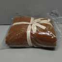 Muslin Blanket - Pure 100% Turkish Cotton Airy Soft Light Versatile Gauze Throw Blanket for Bed, Couch, Sofa (Cinnamon Brown, Twin XL Size (71" x 95" inch))