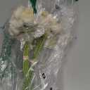 Floroom Ranunculus Artificial Flowers 18 Pcs Champagne Faux Silk Mini Ranunculus Bulk Fake Wedding Filler Flowers for DIY Cream Bouquets, Centerpieces, Bridal Shower Decorations & Arrangements