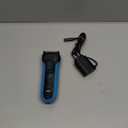 Braun Electric Series 3 Razor with Precision Trimmer, Rechargeable, Wet & Dry Foil Shaver for Men, Blue/Black, 4 Piece