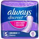 Always Discreet Incontinence Pads - Heavy Absorbency